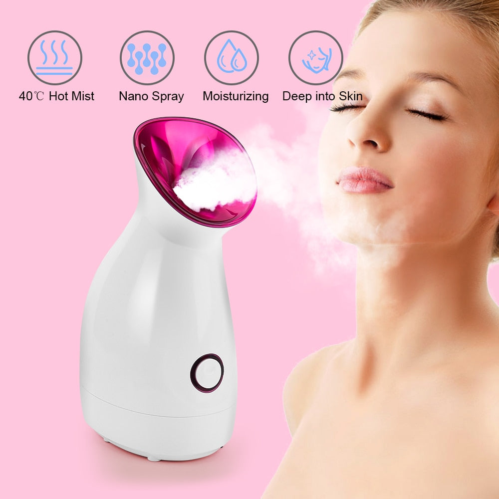 Hot Mist Sprayer Facial Steamer